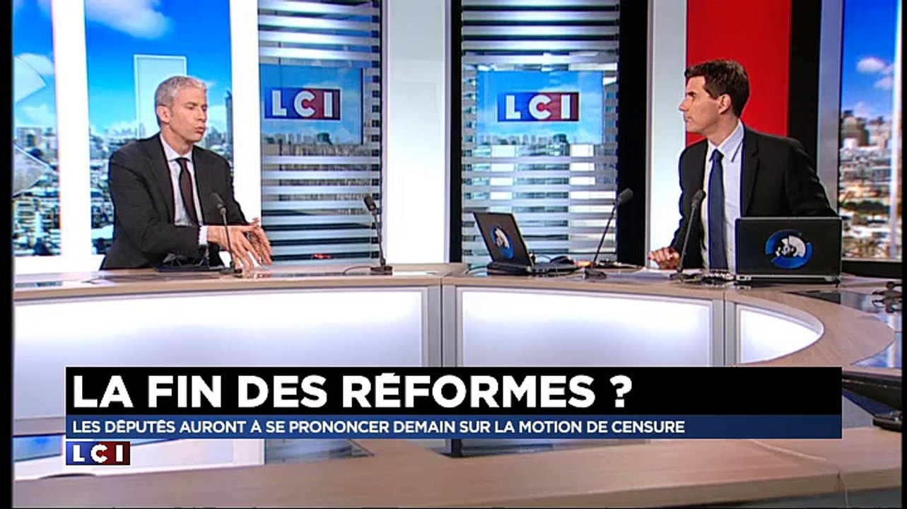 Franck Riester invité de la Newsroom de LCI - 18 février 2015