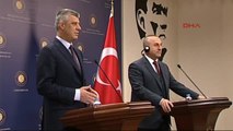 Dışişleri Bakanı Çavuşoğlu ve Kosova Dışişleri Bakanı Taçi Basın Toplantısı 2