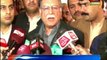 Lahore, Federal information Minister Pervez Rasheed Media talk
