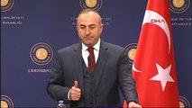 Dışişleri Bakanı Çavuşoğlu ve Kosova Dışişleri Bakanı Taçi Basın Toplantısı 3