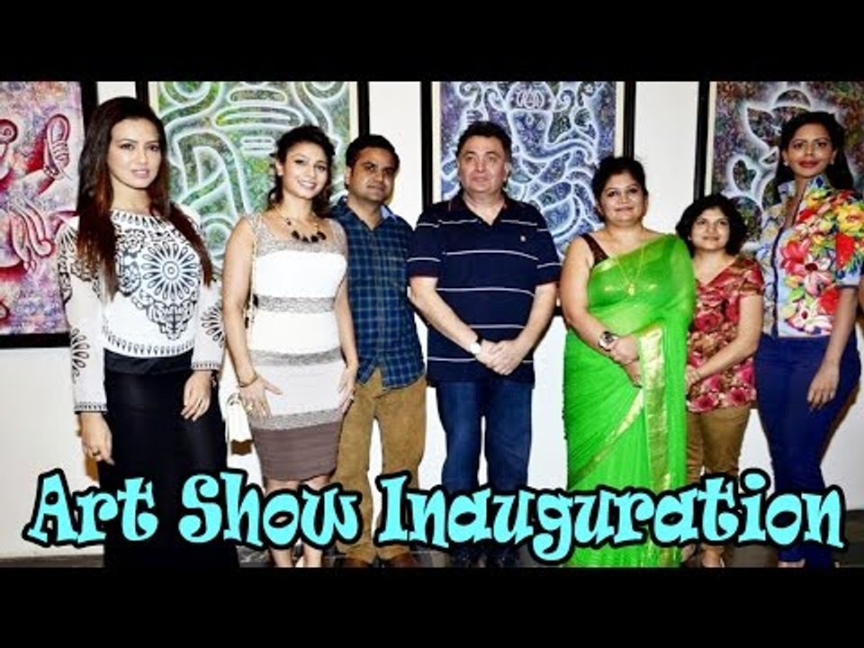 Rishi Kapoor @ Inaugurates Dr.Seema Chaudhary & Nitin Chaudhary's Art Show