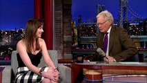 Dakota Johnson Turns Dave Fifty Shades of Red - David Letterman
