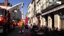 VIDEO. Tours : incendie dans un appartement quartier Plumereau