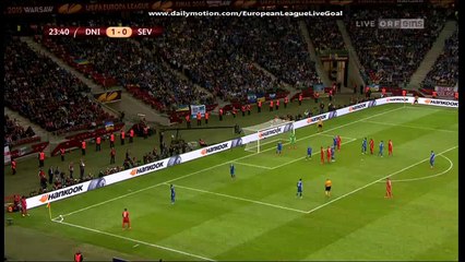 Grzegorz Krychowiak Header chance _ Dnipro - Sevilla 27.05.2015 HD