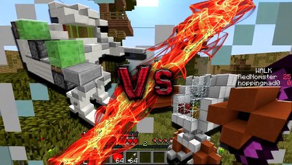 Mech Battles in vanilla minecraft!
