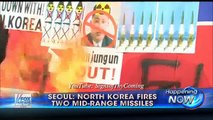 World War 3 : North Korea test fires RoDong Ballistic Missiles as Rivals meet (Mar 26, 2014)