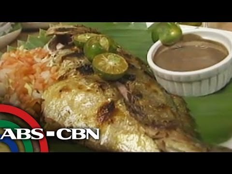 Kris enjoys Tootsie's grilled 'maliputo'