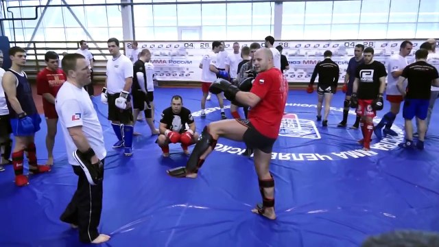 Striking combo by Fedor Emelianenko. Ударная комбинация от Федора Емельяненко