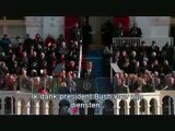 Fragment of Obama's inauguration speech - subtitled live & with closed captions