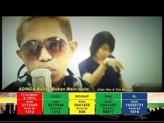 ADINDA Band - Bukan Main-Main [Official Music Video Clip]