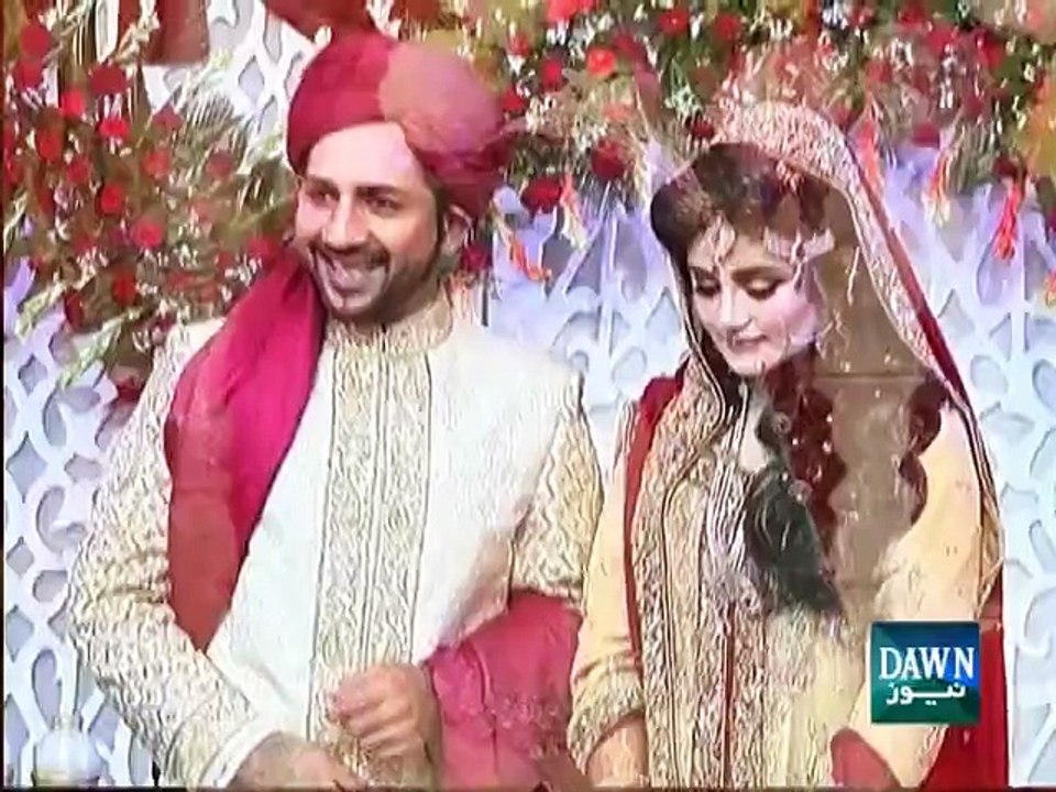 Valima Ceremony of Cricketer Sarfaraz Ahmed