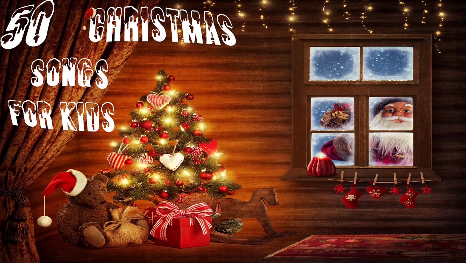 Buon Natale Anni 50.Christmas Hits 50 Popular Christmas Songs For Kids Greatest Christmas Music Video Dailymotion