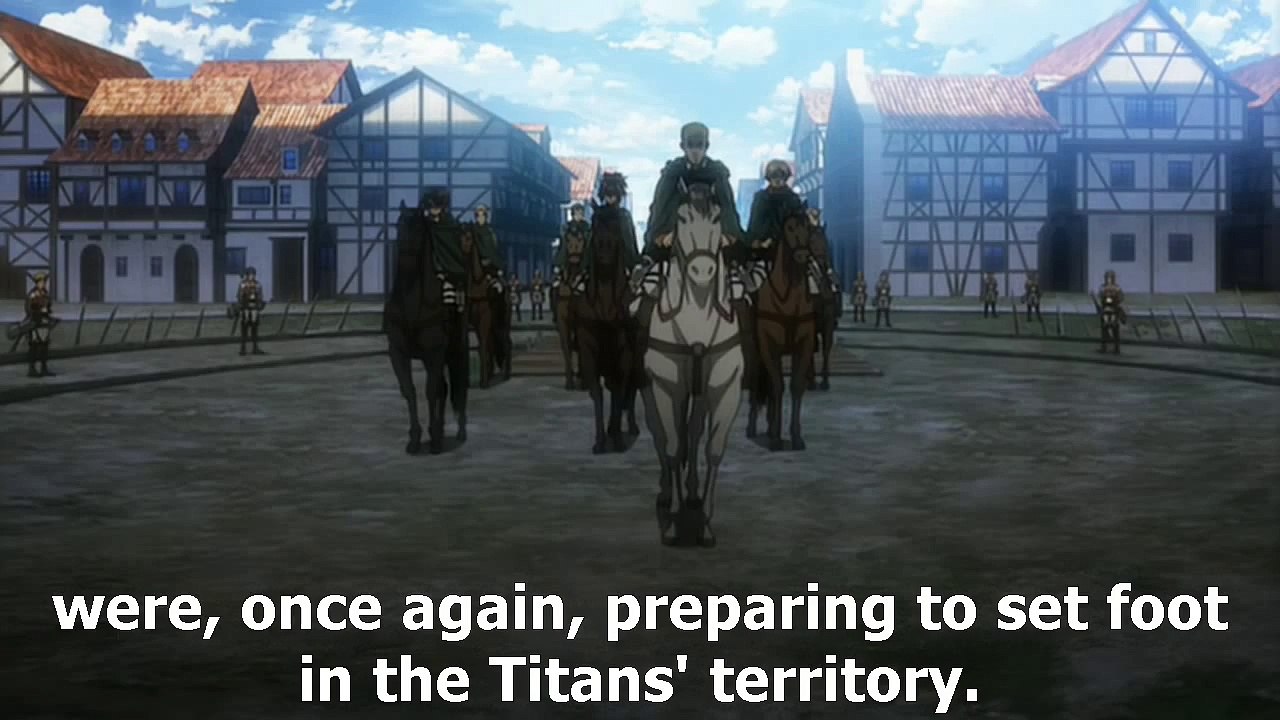 Shingeki no Kyojin - OVA 1 Clip 1 - Hanji's Excitement Toward Titans