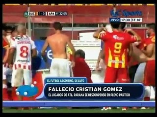 Fallece futbolista durante un partido de la segunda división de Argentina