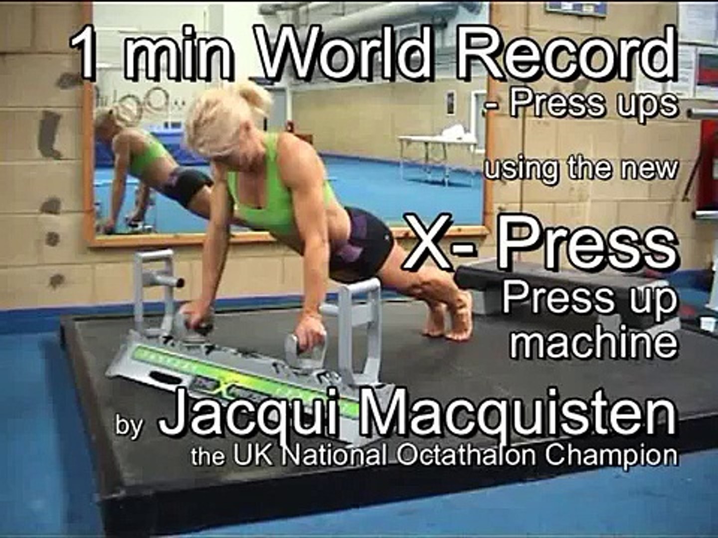 World Record Press Ups Push Ups On The X Press Press Up Machine Video Dailymotion