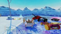 ♥ Disney Frozen - Elsa in Frozen Cup (Funny Disney Infinity Car Race)
