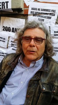 Le président de slow food Jean Lhéritier soutien l'école des beaux arts de Perpignan