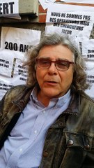 Le président de slow food Jean Lhéritier soutien l'école des beaux arts de Perpignan