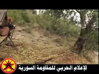 معركة جبل الريانة - 25-5-2015 رجال الشمس ابطال... - المقاومـة السوريـة‬
