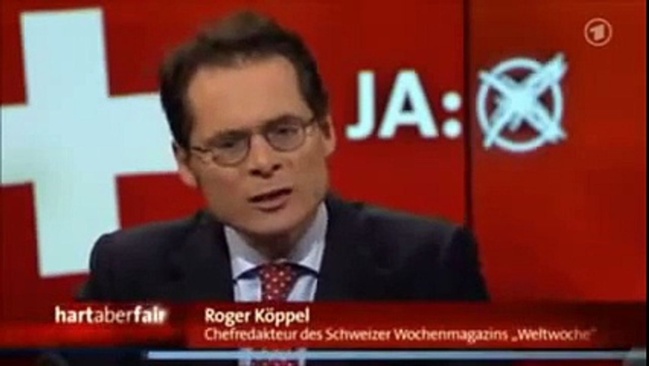 Roger Köppel erklärt der Deutschen Politik wer eigentlich der Chef in einer Demokratie ist