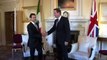 Enrique Peña Nieto visita al Primer Ministro de Inglaterra David Cameron