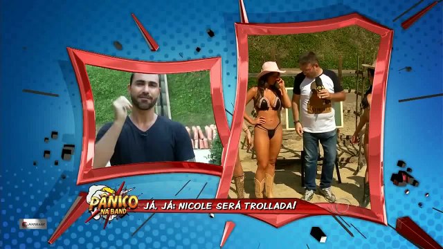 Panicats realizam prova com animais - Pânico Na Band 17-11-2013