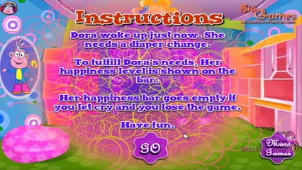 Dora the explorer - Dora Diaper Change Game - Dora Games