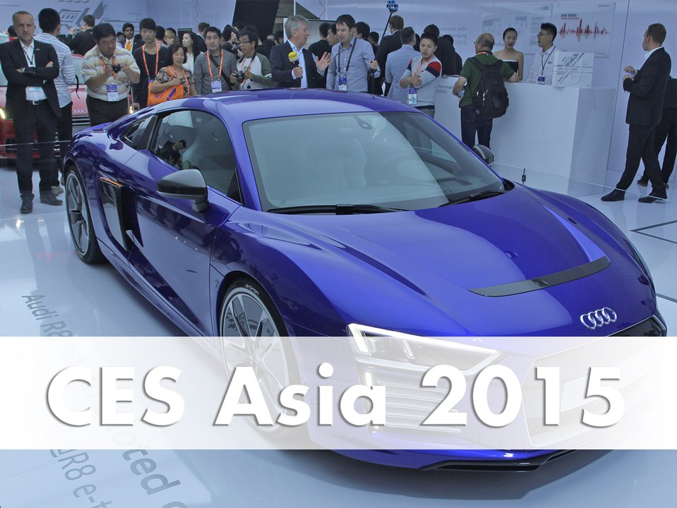 Ces asia 2015: die erste consumer electronics in asien. zukunft der mobilität | auto | deutsch