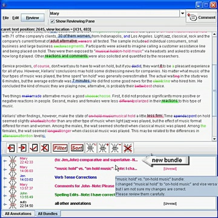 Structured Annotation System Demo
