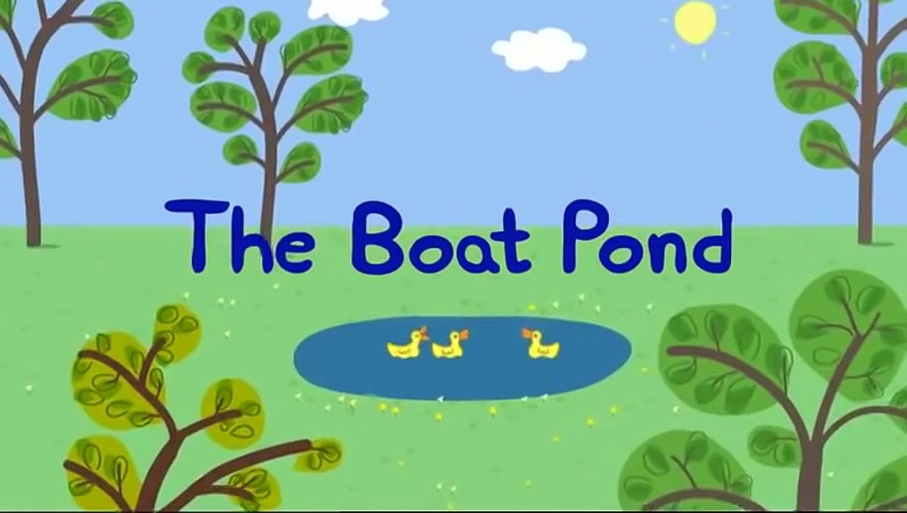 Πέππα το γουρουνάκι Η ΛΙΜΝΟΥΛΑ ΜΕ ΤΑ ΚΑΡΑΒΑΚΙΑ pig greek new