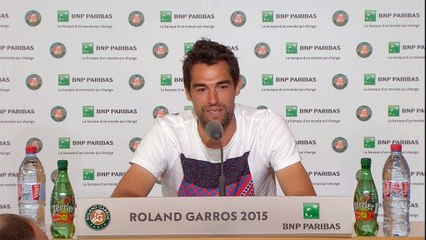 Roland Garros - Chardy : "Content de mon match"