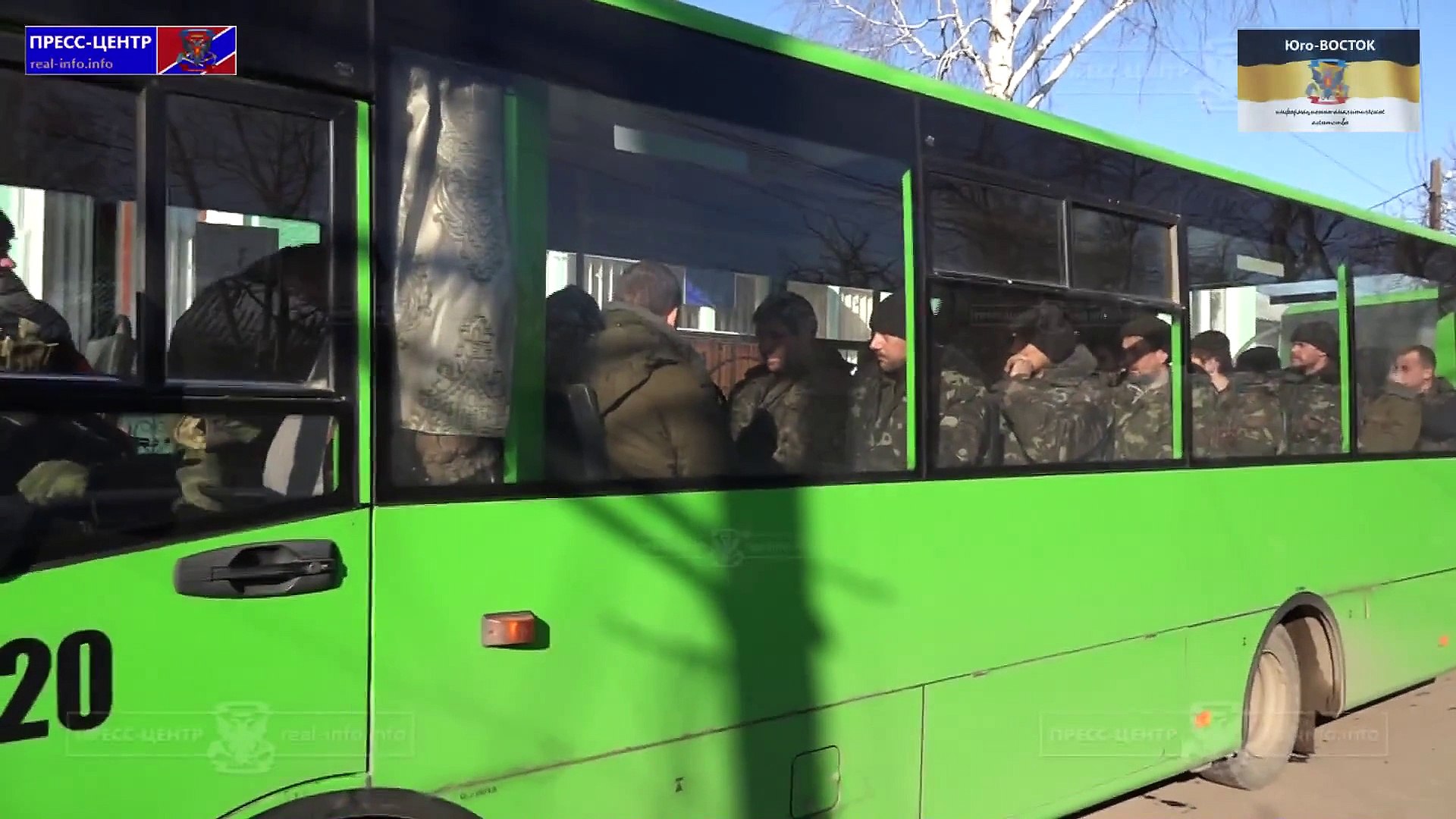 ⁣Обмен пленными между ополчением и киевскими силовиками