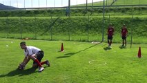 Milan Junior Camp 2014 - Allenamento portieri - Goalkeeper training