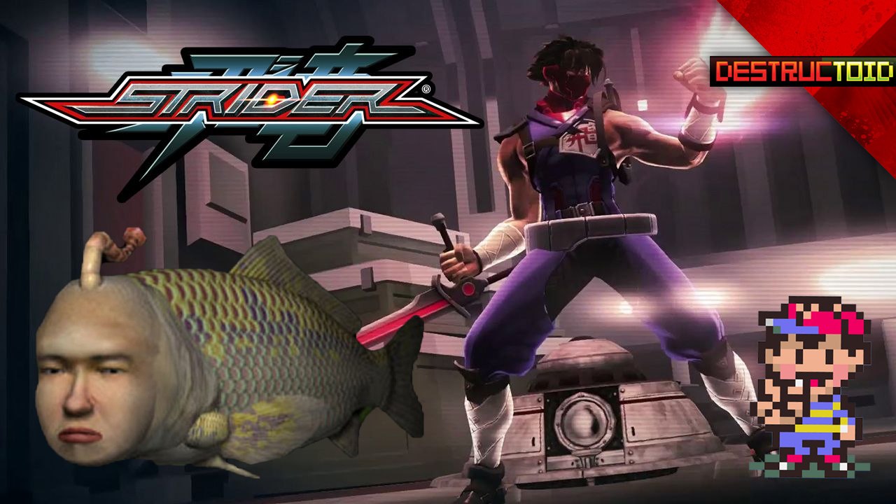 Seaman RETURNS! Capcom Announces NEW STRIDER, Earthbound ON WII U, & More!