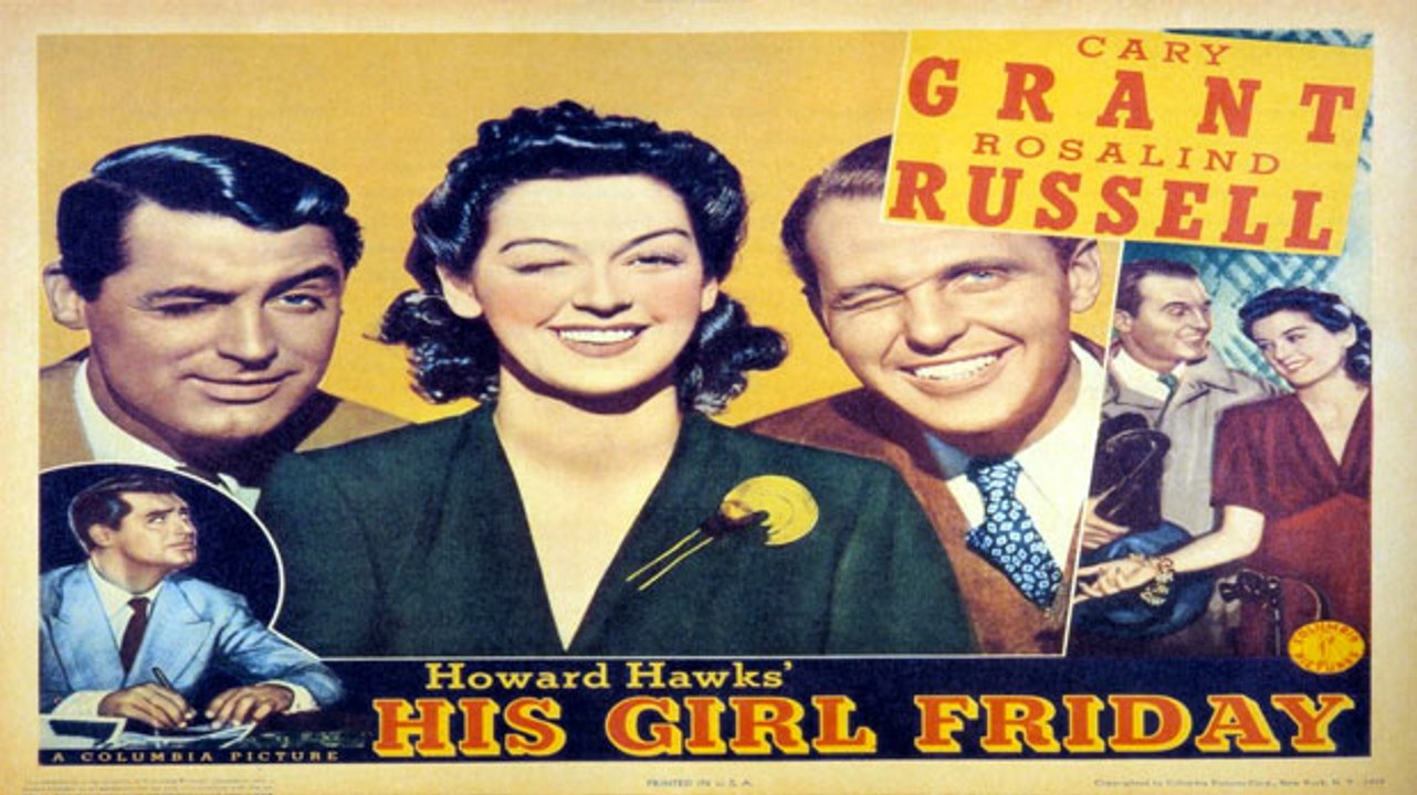 "His Girl Friday" (1940) by Howard Hawks - HD Quality - video Dailymotion