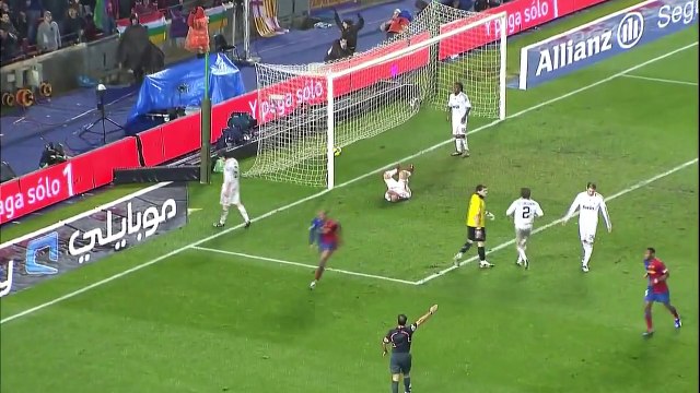 من الذاكرة 2009 : برشلونة 2 - 0 ريال مدريد , هدف ميسي HD