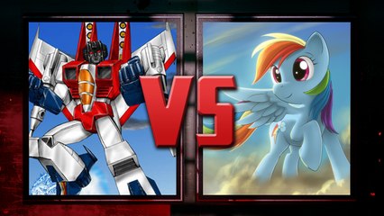 Starscream VS Rainbow Dash