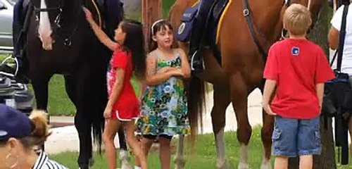 Video Segment on Saddle Up with Dennis Brouse - Mounted Police