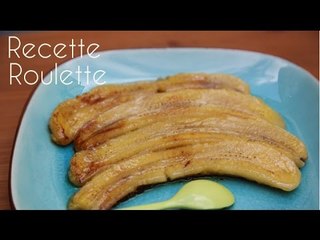 Bananes flambées !