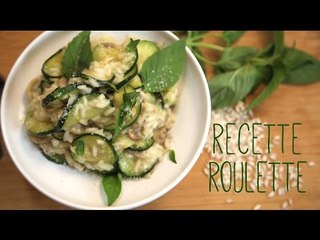 Risotto de courgettes aux champignons !