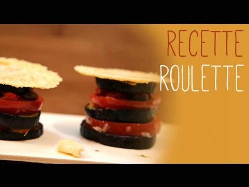 Tourelles d'aubergines et de tomates !