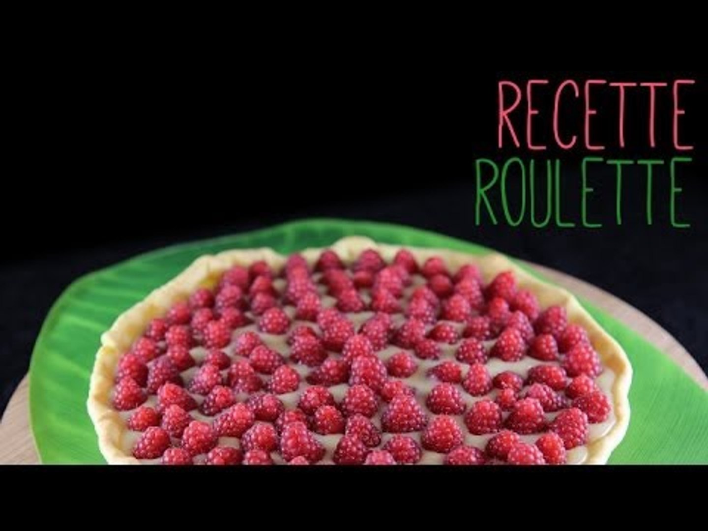 Tarte Au Chocolat Blanc Et Framboises Video Dailymotion