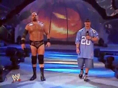 WWE SmackDown: October 30, 2003 - John Cena promo (calls A-Train/Albert/Tensai/Sweet T a wookie!)