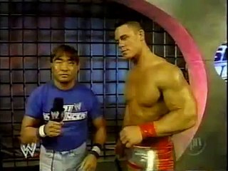 WWE SmackDown: November 7, 2002 - John Cena promo (second ever rap!)