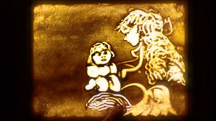 The power of love sand animation by bluto event, wedding or more...