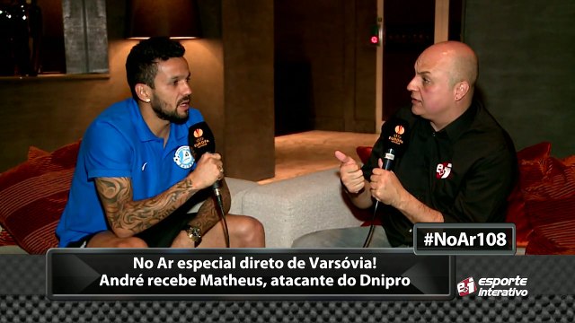 Atacante Matheus, do Dnipro, pega quatro voos para ir da Ucrânia até Sergipe