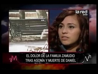 Hermana de Daniel Zamudio relata cómo fueron los hechos de la golpiza de su hermano