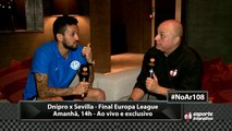 Atacante do Dnipro, conta passagem dramática por clube português