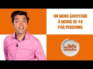 Un menu savoyard à moins de 4€ par personne