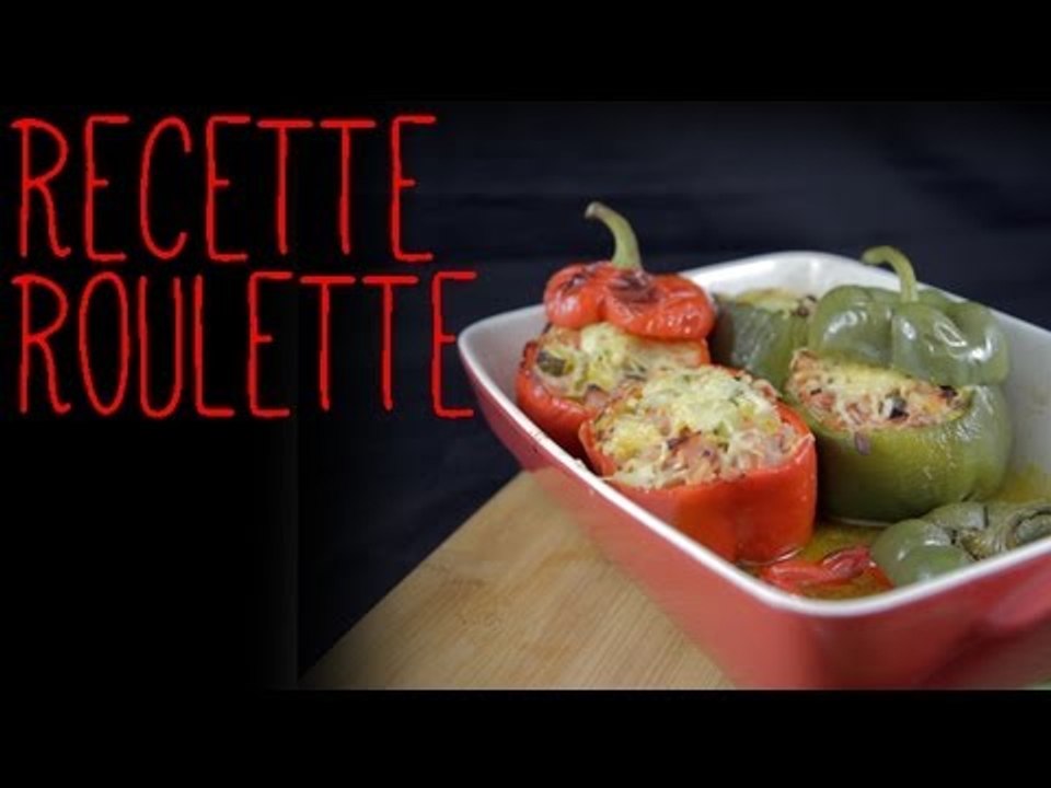 Recette : Poivrons farcis aux courgettes